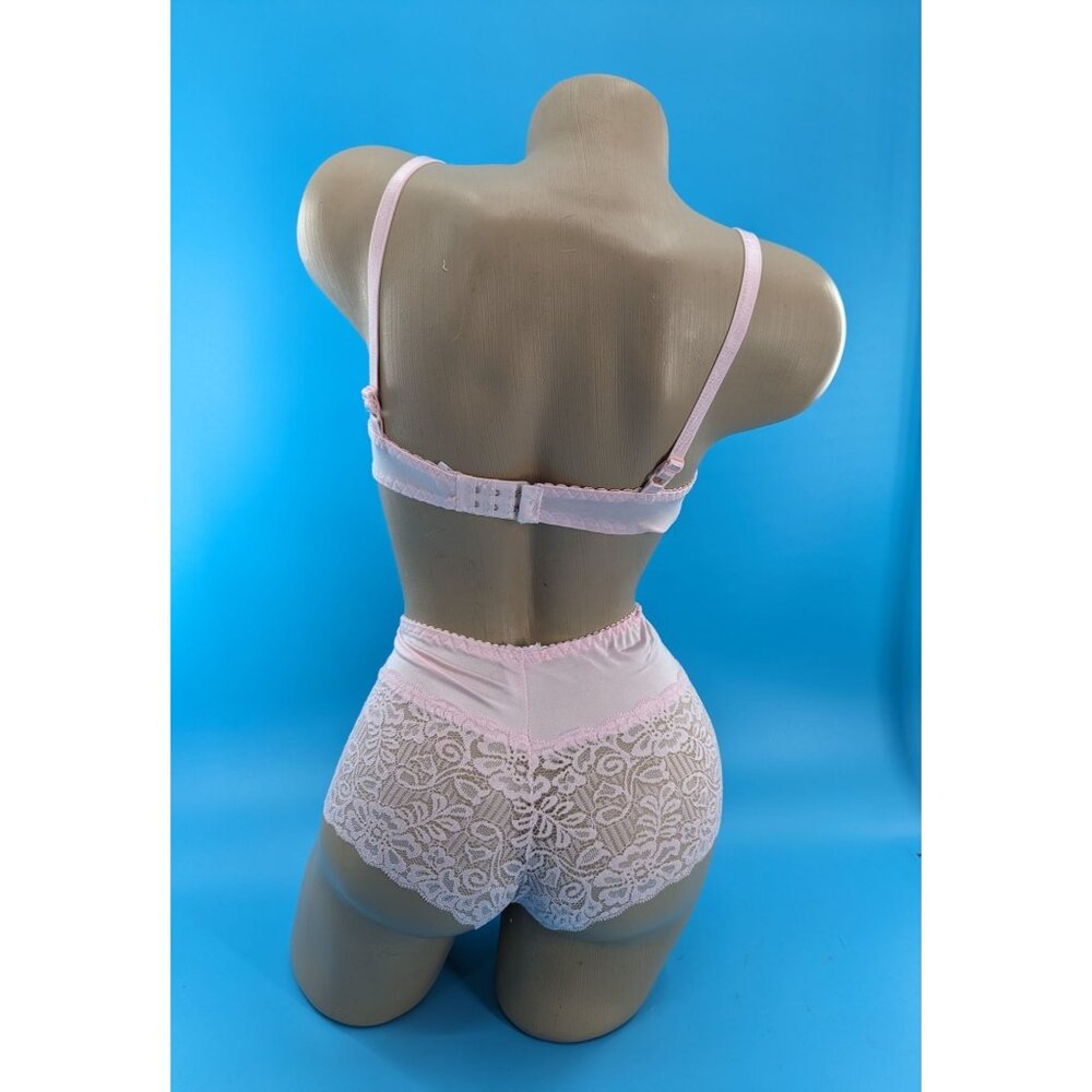 ROMANCE Pink Bra & Boyshort‎ set lots of sizes NEW - Picture 5 of 5